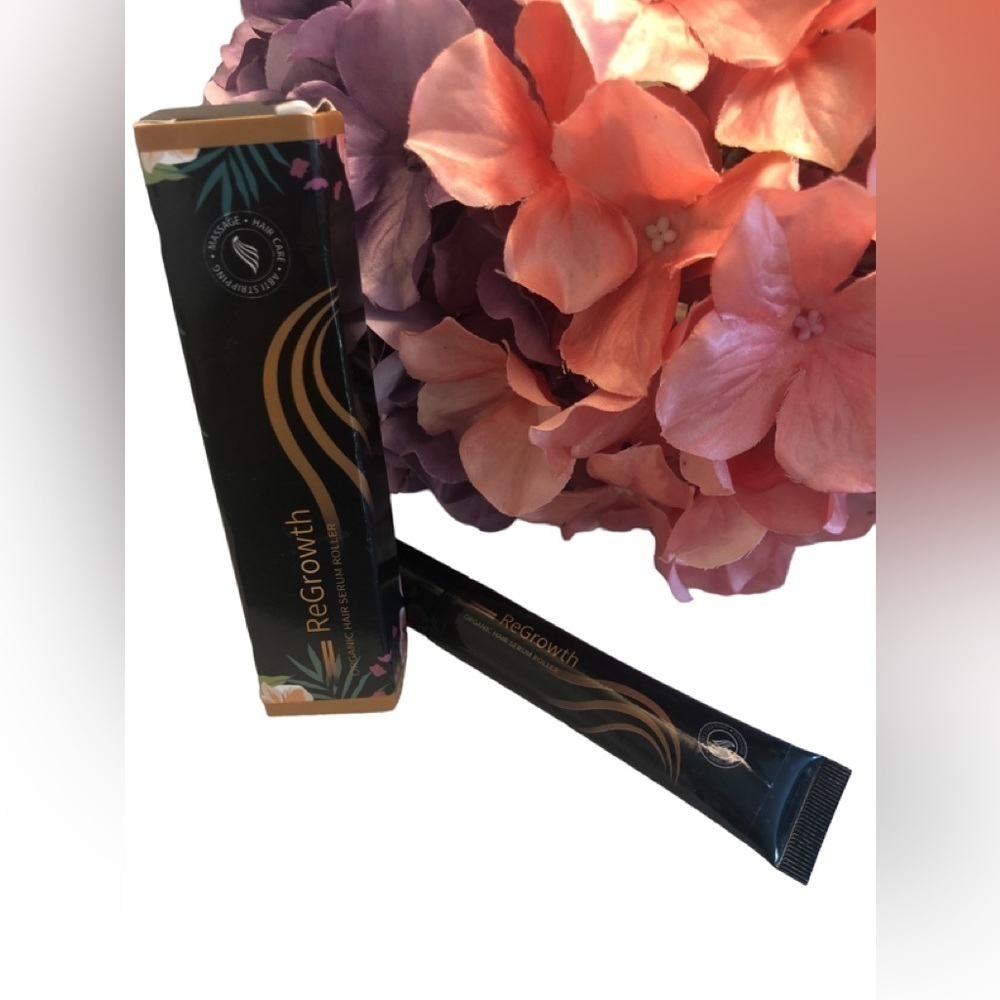 Regrowth Organic Hair Serum Roller  Promotes Hair Growth NIB